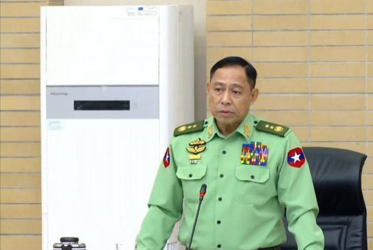  Photo caption: Lieutenant General Yar Pyae, the newly appointed Union Minister for Defence.