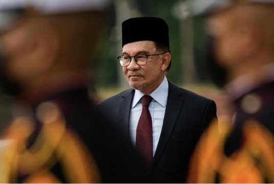 Malaysia's PM Anwar Ibrahim said that decision-making by consensus continues to be the central tenet of Asean. EPA-EFE