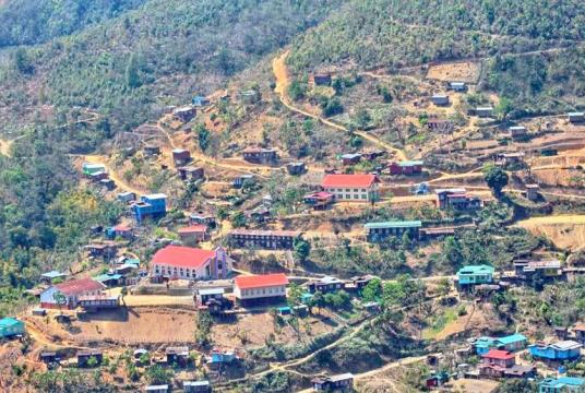 Keptel village in Chin State has been under lockdown
