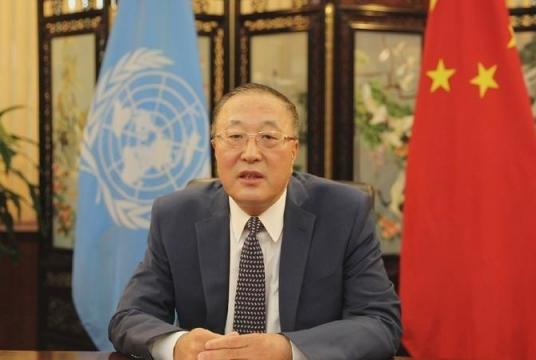 Zhang Jun, China's permanent representative to the UN, speaks at a meeting on Member States' Counter-Terrorism Priorities in the Post COVID-19 Environment in New York city, US on July 10, 2020. (PHOTO / XINHUA)