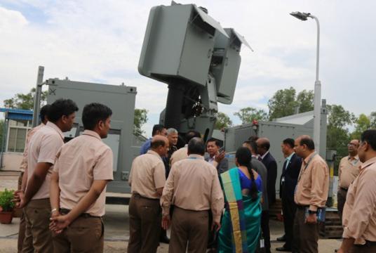 Senior General Min Aung Hlaing visits Bharat Electronics Limited (BEL) in Ghaziabad, India (Photo-Office of the Commander-in-Chief of the Defence Services)
