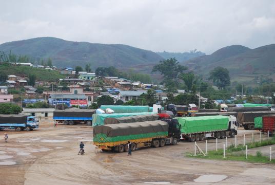 Muse border trade camp (Photo-Tun Nay Hlaing)