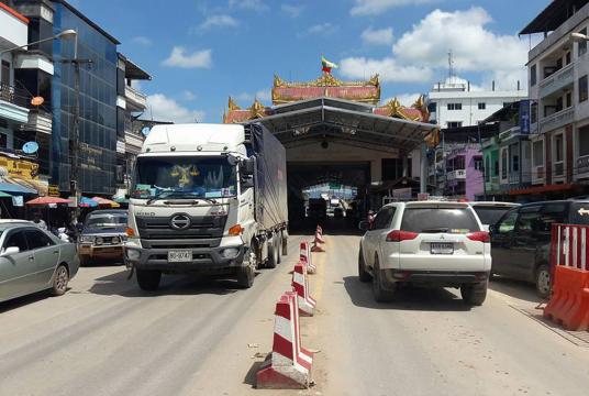 Myawady border trade zone (Photo-Ko Shwe Thein)