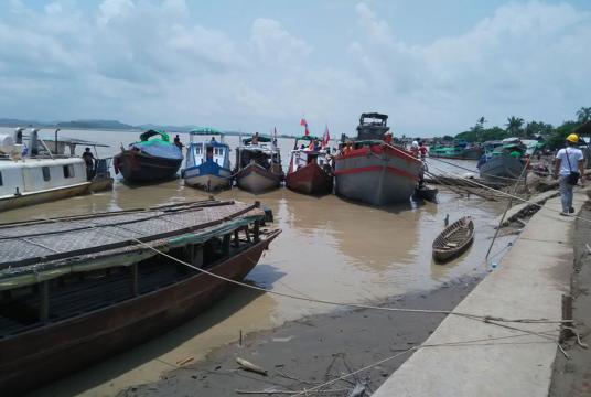 Minbya port