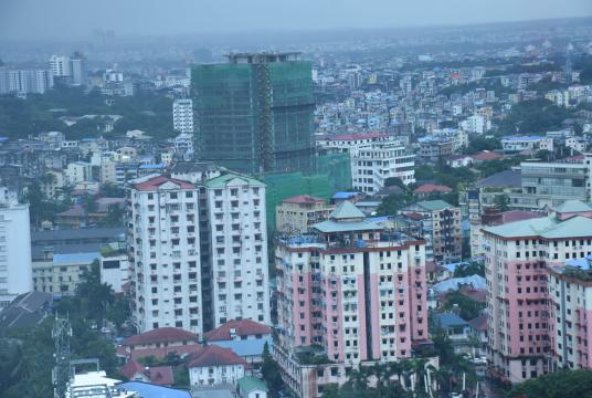 Housings in Yangon (Photo-Kyi Naing)