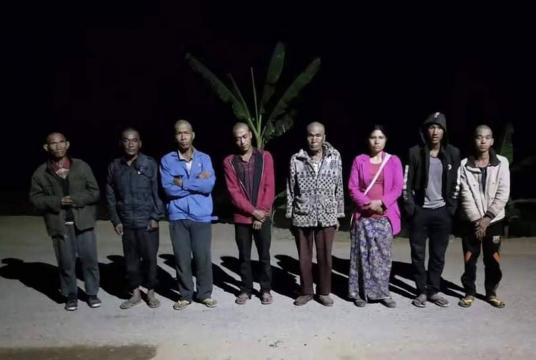 Eight Kholon Lishaw ethnics freed by TNLA