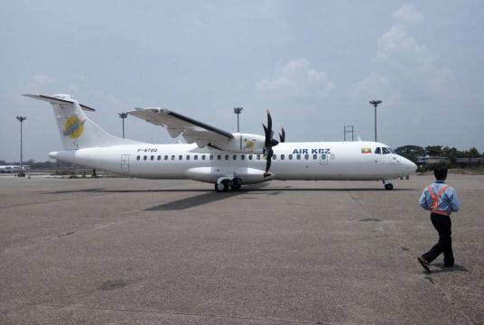 New ATR 72-600 plane from Air KBZ