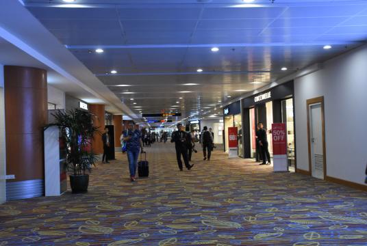 Inside of Terminal 1 (Photo-Shun Le Win)