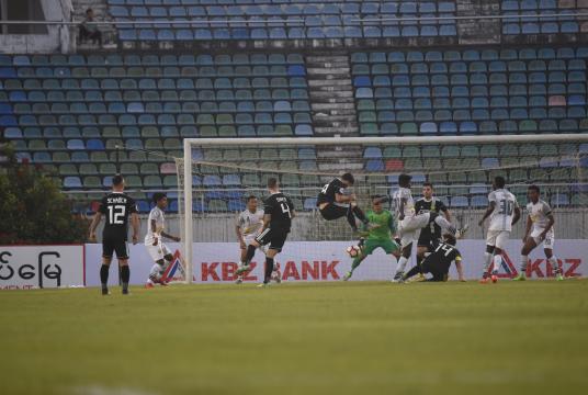 Shan United and Ceres Negros encountered in 2018 AFC Cup (Photo-Nyi Nyi Soe Nyunt)