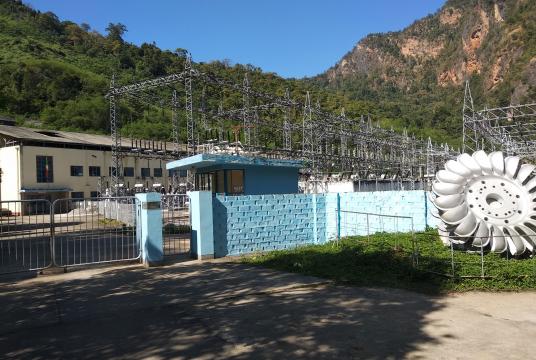 Lawpita hydropower plant (Photo-San Htoo Aung)