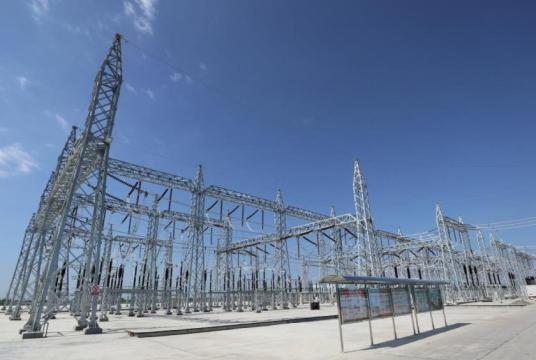 A view of a power plant site in northern Myanmar's Kachin State connected to a 230KV power plant (Photo- People`s Daily)