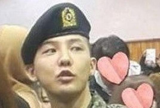 G-Dragon of South Korean boyband BigBang is currently serving mandatory military service.