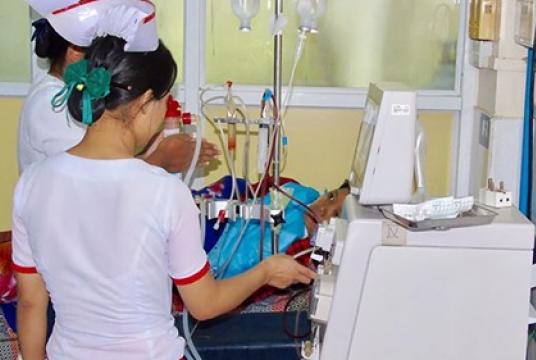 Healthcare being provided at Nay Pyi Taw People’s Hospital (1000-bed) 