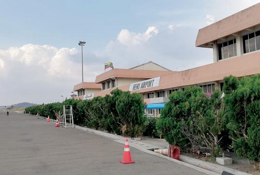 Photo shows Heho Airport to be upgraded by KBZ Group 