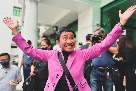 This is a high-profile court win for Rappler and its co-founder and CEO Maria Ressa. PHOTO: THE STRAITS TIMES