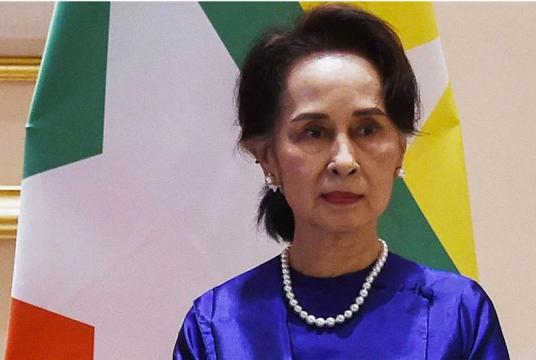 Ms Aung San Suu Kyi has been convicted on 14 charges, ranging from corruption to flouting Covid-19 restrictions. PHOTO: AFP