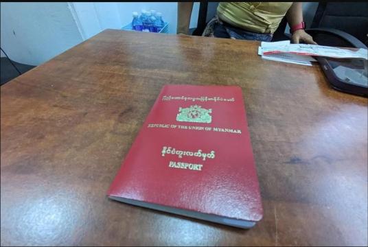 Myanmar national May Kyaw found out that her passport was invalid when she was going to fly from Singapore to Thailand. ST PHOTO: WALLACE WOON