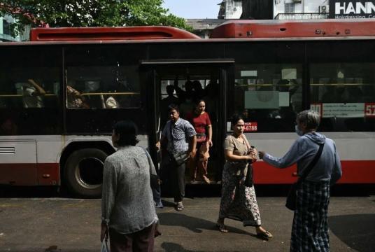 Myanmar's government announced half of private vehicles will be ordered off the roads each day in order to conserve fuel due to the war in the Middle East.