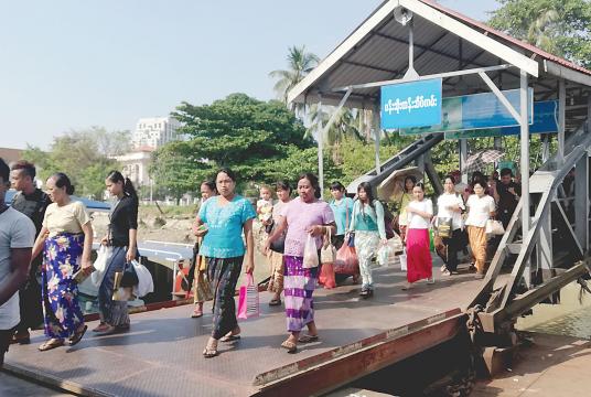 Pansodan Jetty included in Yangon-Dalla River Crossing Bridge Project which will be developed with the use of loans from the ROK. 