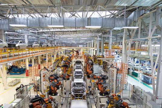 Growth in the manufacturing sector contracted by 1 per cent in the second quarter of this fiscal from 6.9 per cent.(Photo: iStock)
