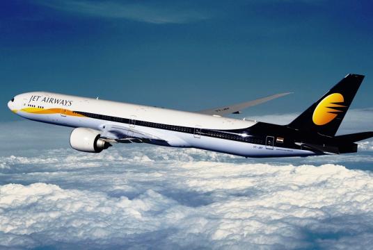 Till Monday, Jet was operating only 7 aircraft for domestic operations due to the grounding of over 80 per cent of its fleet by lessors owing to non-payment of dues. (File Photo: Jet Airways)