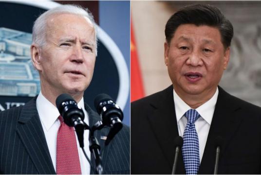US President Joe Biden and Chinese President Xi Jinping have pledged to find common ground where they can, including on topics such as climate change.PHOTOS: AFP