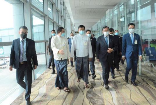 The ASEAN Special Envoy for Myanmar and his delegation visit Myanmar on June 29.