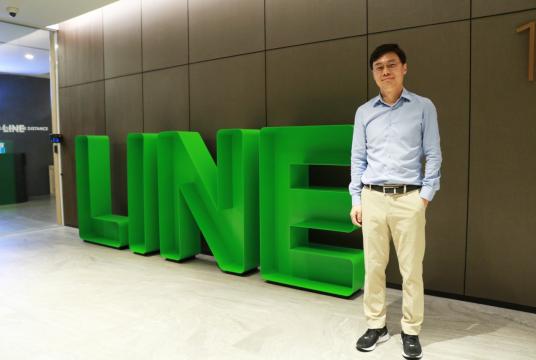 Jayden Kang, executive director of Line Sacleup  Photo/The Korea Herald