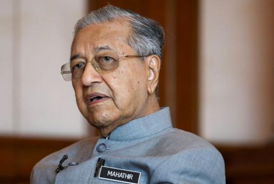Malaysian Prime Minister Mahathir Mohamad's (above) comments come after questions were raised over whether it was unethical for the anti-graft chief to release the nine clips of conversations.PHOTO: REUTERS