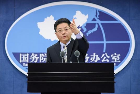 Ma Xiaoguang, a spokesman for the State Council's Taiwan Affairs Office [File photo/chinadaily.com.cn]