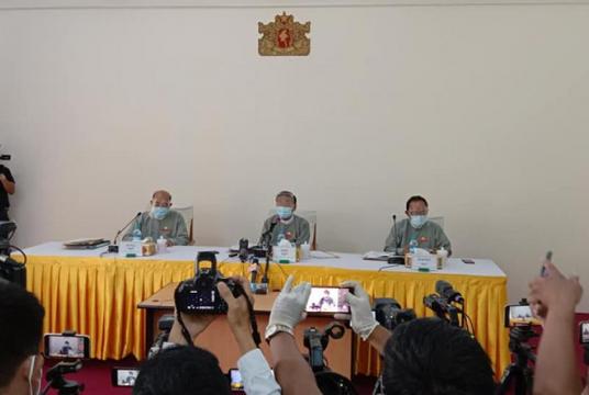 UEC holds press release on electoral news in Nay Pyi Taw