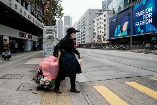 World Bank's Chief Economist for East Asia and the Pacific Aaditya Mattoo said, "The worst suffering could be for informal workers, people who are...invisible and very hard to go identify, find, and help."PHOTO: AFP
