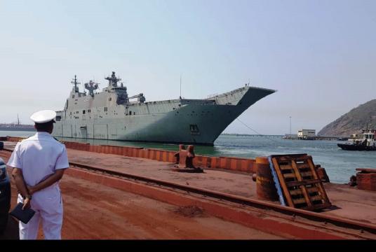 The two warships will reach Qingdao on Sunday. (Representational Image: Facebook/@IndianNavy)