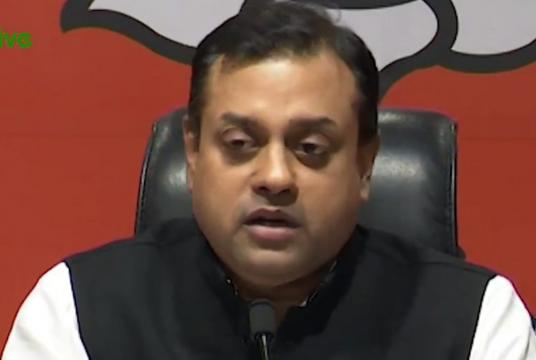 Sambit Patra also singled out AIMIM’s Asaduddin Owaisi, Trinamul Congress leader and West Bengal chief minister Mamata Banerjee and AAP and accused them of ‘unleashing divisive forces’. (Image: Twitter@BJP4India) 