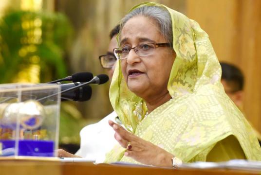 Sheikh Hasina’s visit to Tripura in 2012 was historic in reconfiguring the changing role of Bangladesh in India’s North-east. (File Photo: IANS)