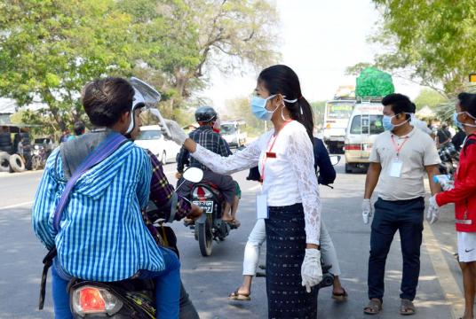 COVID-19 preventive measures being taken in Sagaing Region 