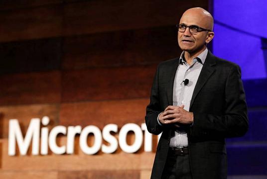 Satya Nadella, Chief Executive Officer of Microsoft. (Photo: AFP / Jason Redmond) 