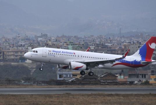 Nepal Airlines took delivery of the first of the two Airbus A320s in February 2015. Post File Photo