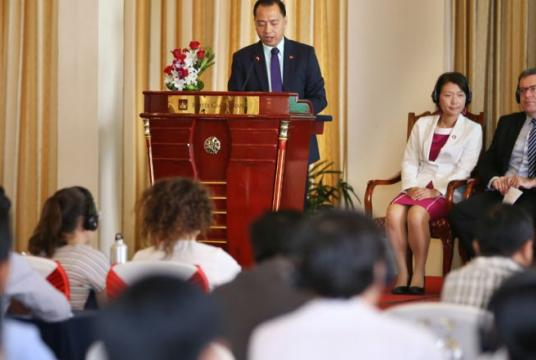 Ministry of Environment secretary of state and spokesman Neth Pheaktra said plastic waste was a concern in Cambodia. Photo supplied