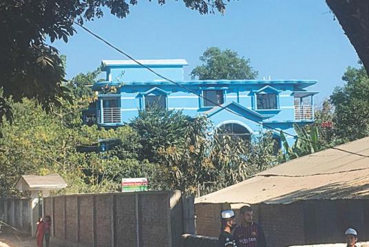 Luxurious houses of yaba godfathers in Teknaf's Leda and Nazirpara areas. Though the godfathers are either on the run or in a police-protected house in Cox's Bazar, the yaba business continues as usual. The photos were taken a couple of days ago. Photo: Mohammad Jamil Khan