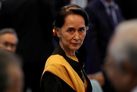 There are no details on when Ms Suu Kyi had received the jab, or what vaccine she was given.PHOTO: REUTERS