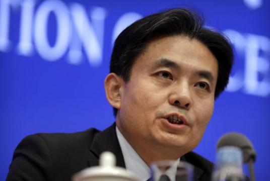 Hong Kong Macao Affairs Office spokesman Yang Guang said those who harboured ideas of universal suffrage "would get nowhere".PHOTO: AP
