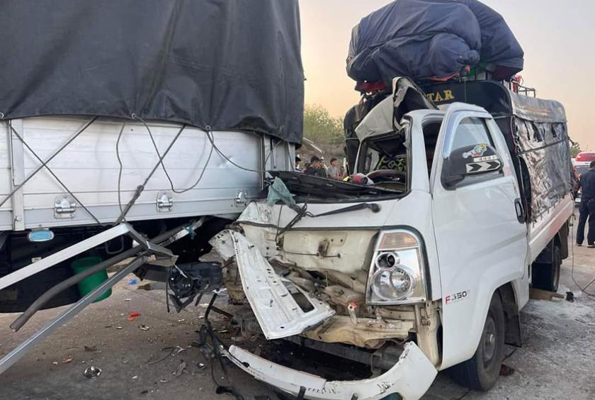 Traffic accident on Ygn-Mdy expressway kills two people | Eleven Media ...