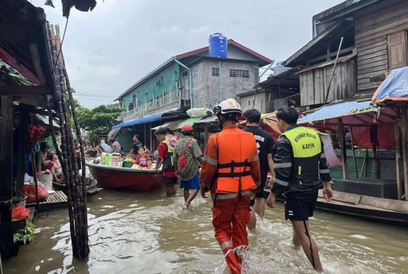 Photo- Myanmar Rescue Organization (Kayin State)