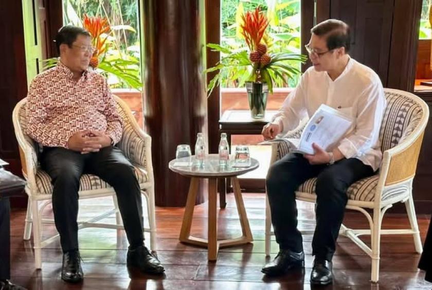 Photo: Myanmar MOFA, Thai PBS