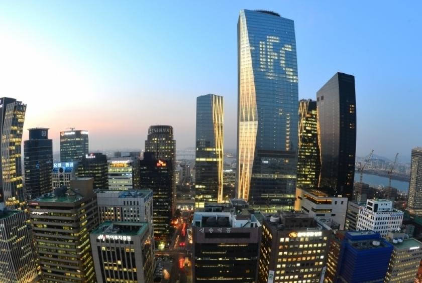Office buildings of South Korean brokerage houses in Yeouido, Seoul (Yonhap)