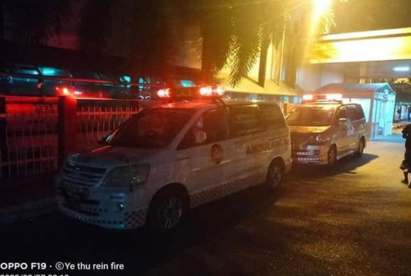 Photo-Sanchaung Township Auxiliary Fire Brigade