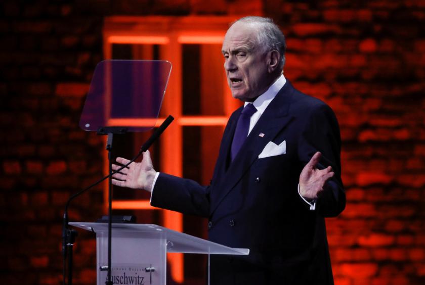 Ronald Lauder, founder of ASAP and president of the World Jewish Congress. [Photo/Agencies]