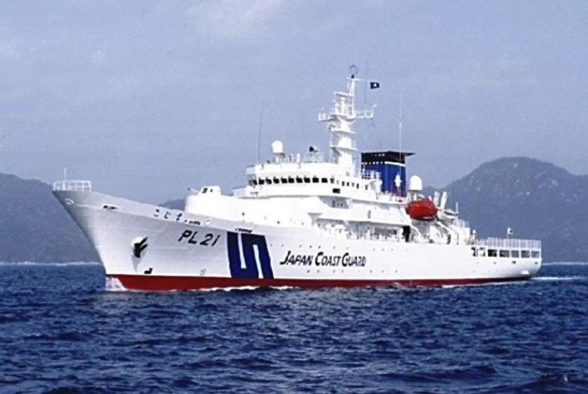 From Japan Coast Guard Academy website: The Japan Coast Guard training vessel Kojima