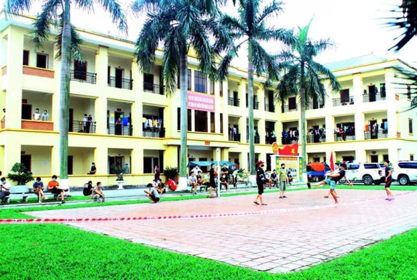 Frontline forces ensure peace in quarantine areas
